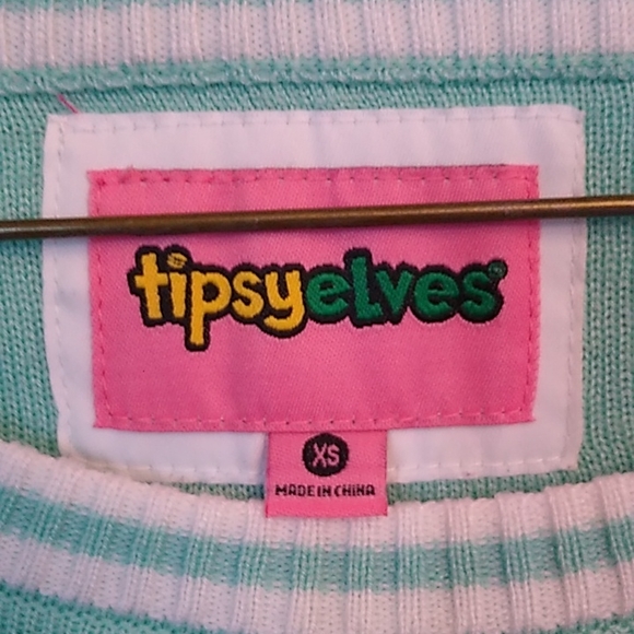 Tipsy Elves "Dear Santa".... Christmas Sweater - Picture 3 of 5